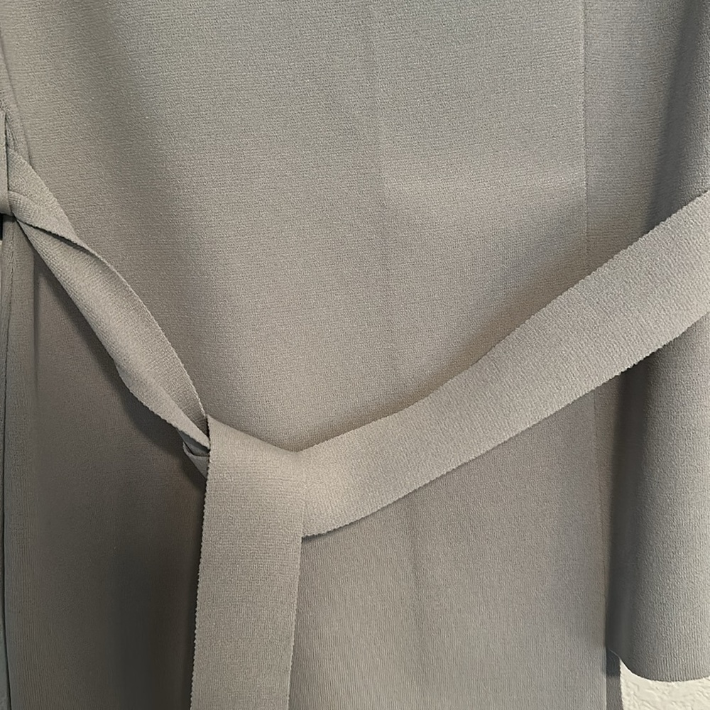 Safiyaa beautiful gray tunic belted off shoulder top 8 - Picture 3 of 15